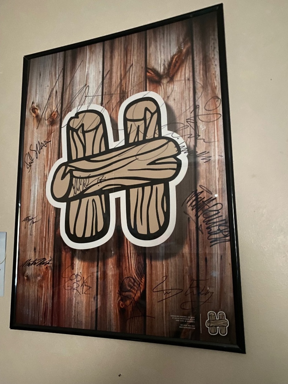 KENDAMA POSTER signed by MAKERS collectors dream!